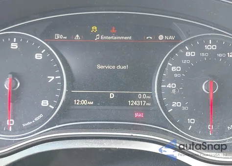 2014 Audi A6 2.0T Premium z USA, uszkodzony, nr VIN WAUGFAFC4EN153332